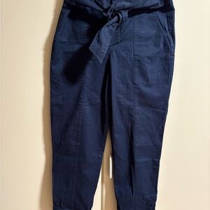 I.N.C Woman’s Navy High Waisted Pants with Tie Size 6